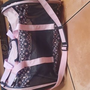 Pretty Pink Pet Carrier 21in Soft Bag